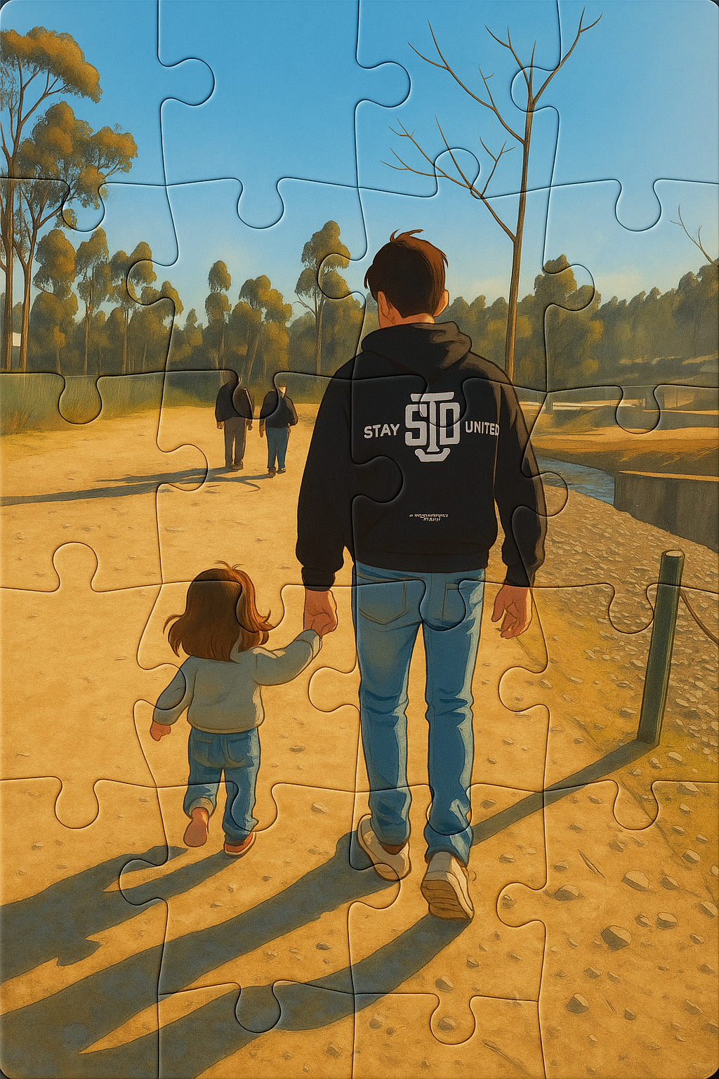 Exemplo de puzzle personalizado